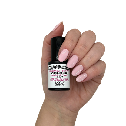 Layla Cosmetics Gumeffect Colour N.28 Baba Office - Oja Semipermanenta Rubber