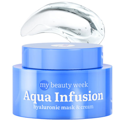 Masca cu Acid Hialuronic 2in1 7DAYS My Beauty Week Aqua Infusion 50ml