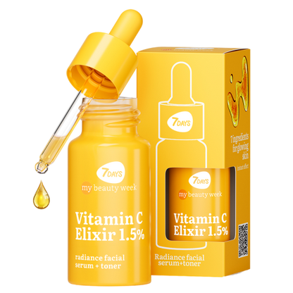 Ser Facial & Toner 7DAYS My Beauty Week Vitamin Elixir 1.5% Iluminator 20ml