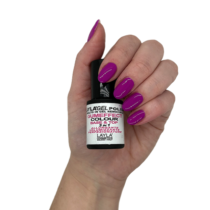 Layla Cosmetics Gumeffect Colour N.30 Piper - Oja Semipermanenta Rubber
