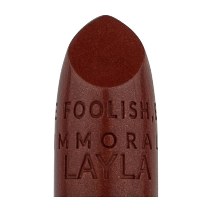 Layla Cosmetics Immoral Shine Lipstick No 31 Tonka - Ruj Intens Hidratant