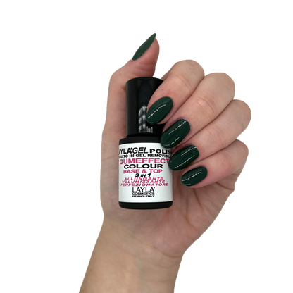 Layla Cosmetics Gumeffect Colour N.33 Bossy Musk - Oja Semipermanenta Rubber