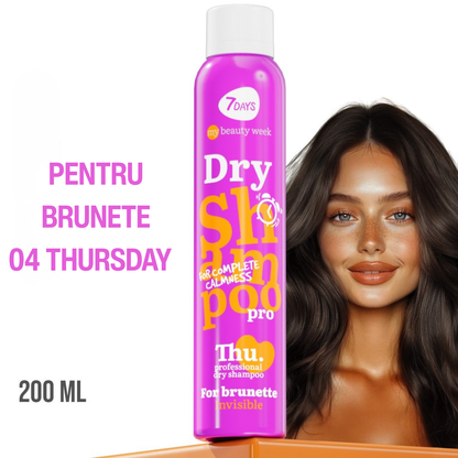 Sampon Uscat 7DAYS My Beauty Week Brunette Invisible 200ml