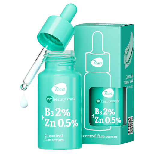 Ser Facial 7DAYS My Beauty Week B3 2% + ZN 0.5% Matifiant 20ml