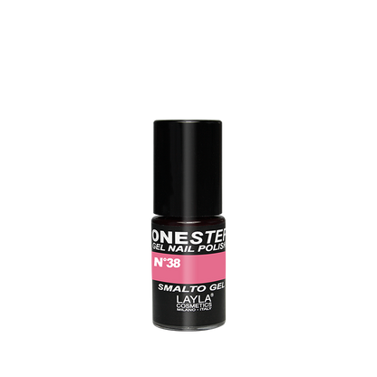 Layla Cosmetics One Step Gel Nail Polish N.38 Malva - Oja Semipermanenta