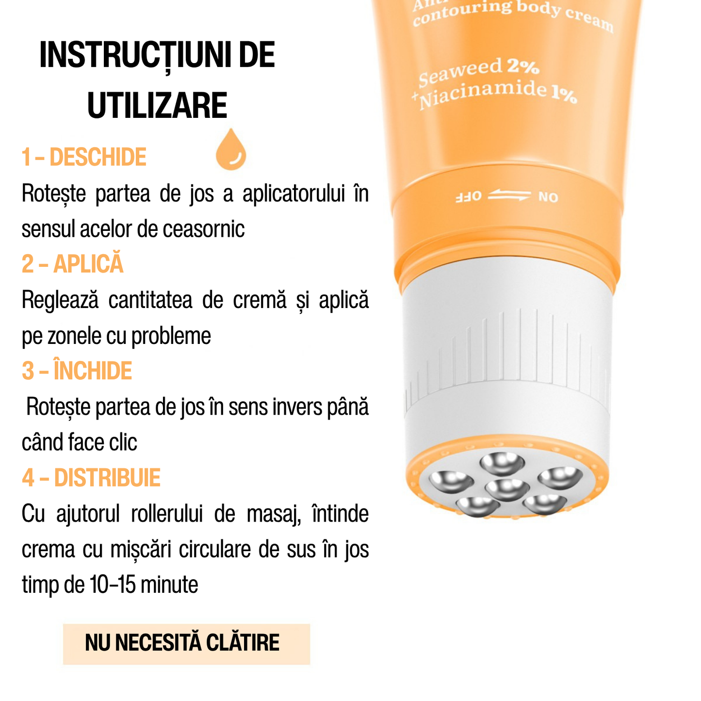 Crema Anti-Celulita 7DAYS My Beauty Week Naked Contouring Algae 130ml