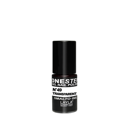 Layla Cosmetics One Step Gel Nail Polish N.49 Trasparent - Oja Semipermanenta