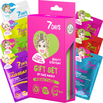 Set Cadou 7DAYS Beauty Week 7 Masti Faciale Sheet