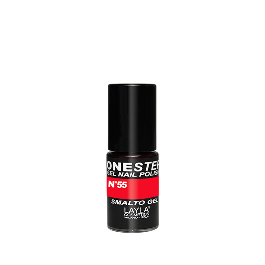 Layla Cosmetics One Step Gel Nail Polish N.55 Red Grooving - Oja Semipermanenta