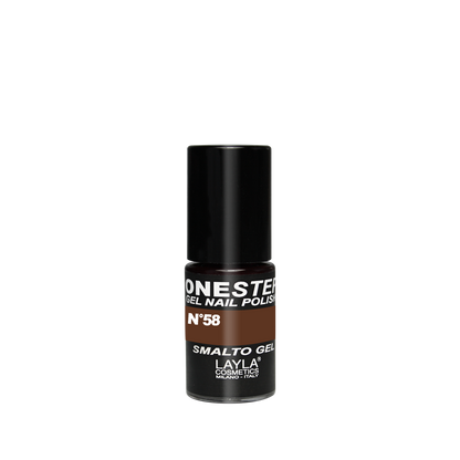 Layla Cosmetics One Step Gel Nail Polish N.58 One Brick Two Bricks - Oja Semipermanenta
