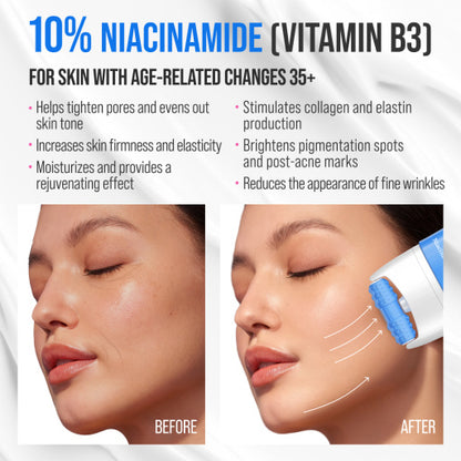 Crema de Zi Anti-Rid 7DAYS My Beauty Week Niacinamide Fata si Gat 80ml
