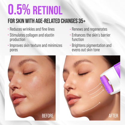 Crema Faciala si Gat 7DAYS My Beauty Week Anti-Age Retinol Massager 80ml