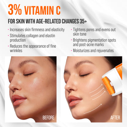 Crema Faciala si Gat 7DAYS My Beauty Week Radiance Vitamin C Massager 80ml