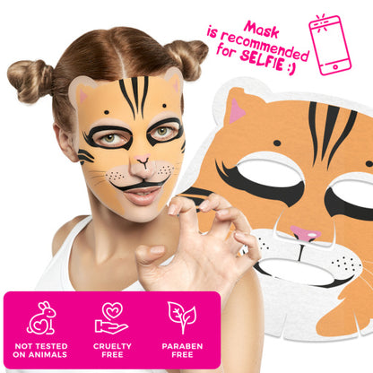 Set Cadou 7DAYS Animal Mask Pretty Kitty Mix Funny Beauty