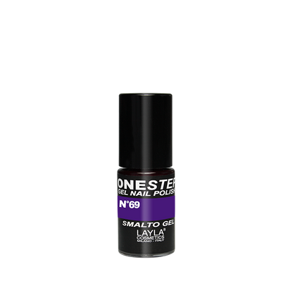 Layla Cosmetics One Step Gel Nail Polish N.69 Purple Panic - Oja Semipermanenta