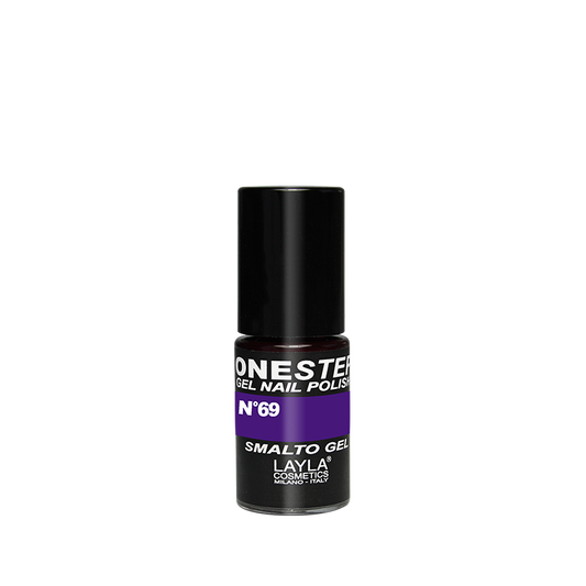 Layla Cosmetics One Step Gel Nail Polish N.69 Purple Panic - Oja Semipermanenta