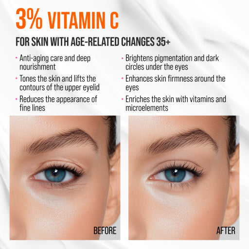 Crema pentru Ochi 7DAYS My Beauty Week Radiance Vitamin C Massager 18ml