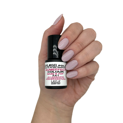 Layla Cosmetics Gumeffect Colour N.6 Glassa - Oja Semipermanenta Rubber