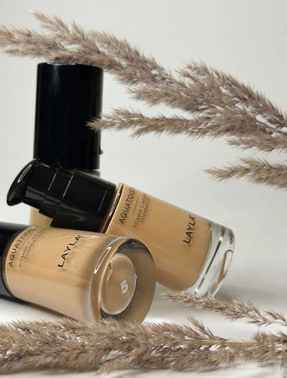 Layla Cosmetics Aquatouch Vitamin C Infused Foundation N. 3 – Fond de Ten Anti-Imbatranire