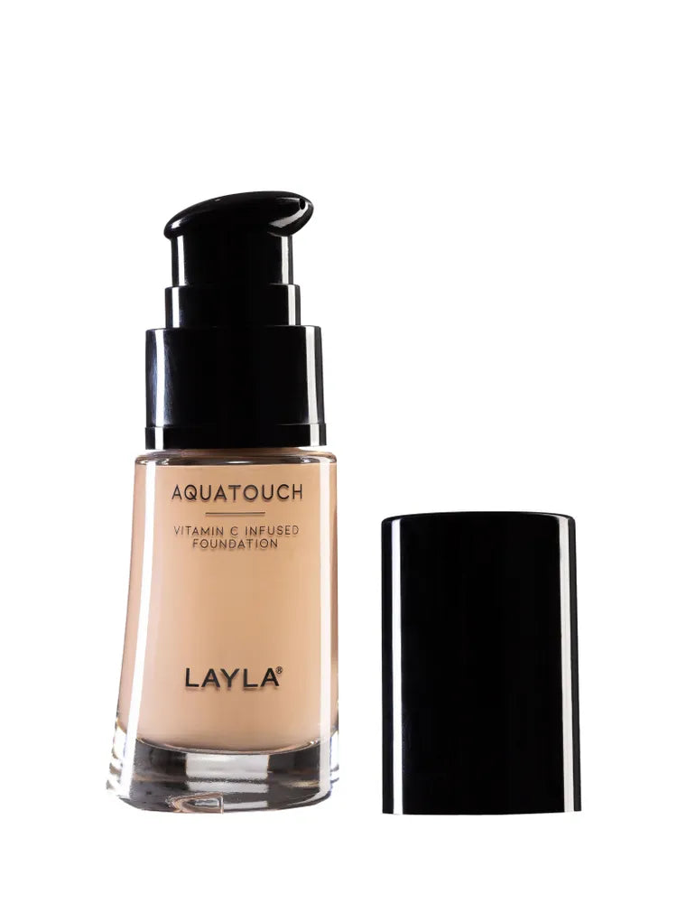 Layla Cosmetics Aquatouch Vitamin C Infused Foundation N. 3 – Fond de Ten Anti-Imbatranire