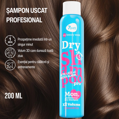 Sampon Uscat 7DAYS My Beauty Week Total Cleansing X2 Volume 200ml