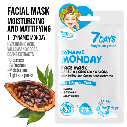 Set Cadou 7DAYS Beauty Week 7 Masti Faciale Sheet