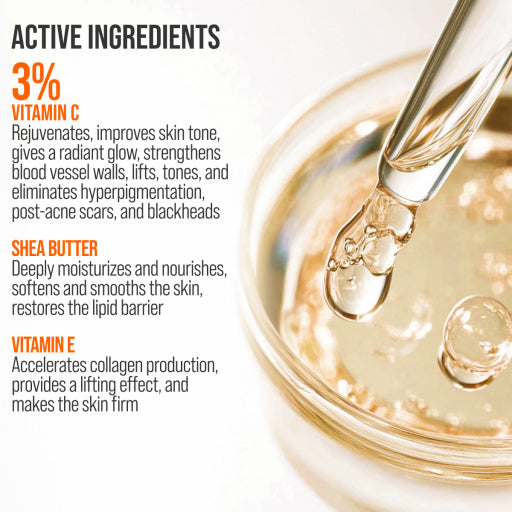 Crema de Fata 7DAYS My Beauty Week Radiance Vitamin C Massager 40ml