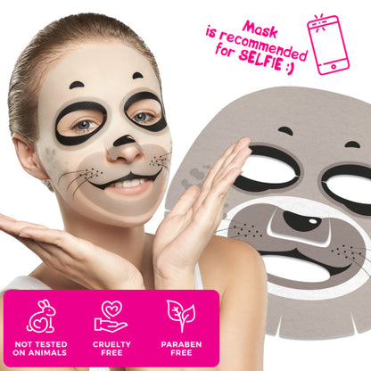 Set Cadou 7DAYS Animal Mask Pretty Kitty Mix Funny Beauty