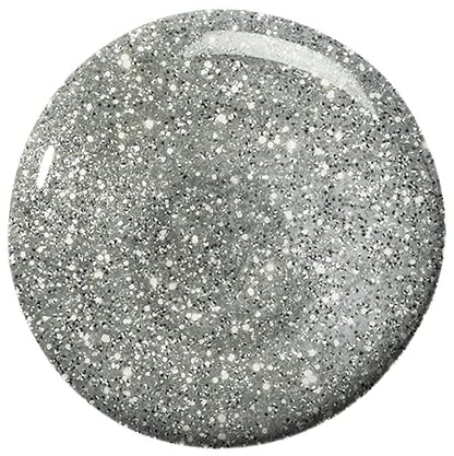 Layla Cosmetics Laylagel Polish N.42 Silver Glitter - Gel UV, 10 ml