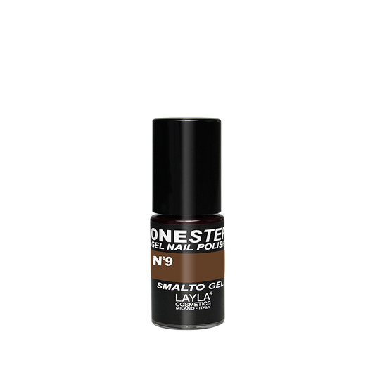 Layla Cosmetics One Step Gel Nail Polish N.9 Dark Brown Sugar - Oja Semipermanenta