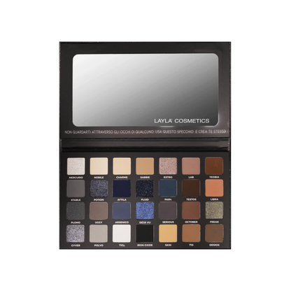 Layla Cosmetics Creator Fluid Palette - Paleta Farduri Ochi Profesionala
