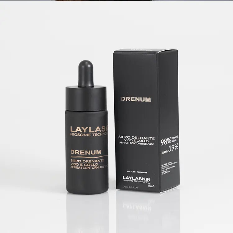 Layla Skin Drenum Draining Serum Face And Neck - Ser Drenaj pentru Fata si Gat