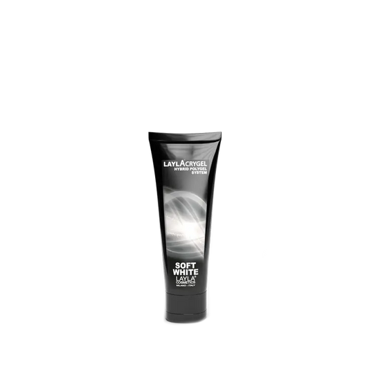 Layla Cosmetics Laylacrygel Soft White - Reconstructie Unghie Hibrida Gel si Acril 30gr
