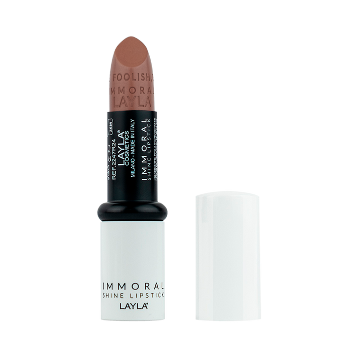 Layla Cosmetics Immoral Shine Lipstick No 13 1977 - Ruj Intens Hidratant