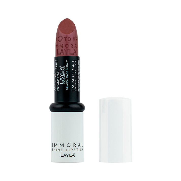 Layla Cosmetics Immoral Shine Lipstick No 15 Gypsy Queen - Ruj Intens Hidratant