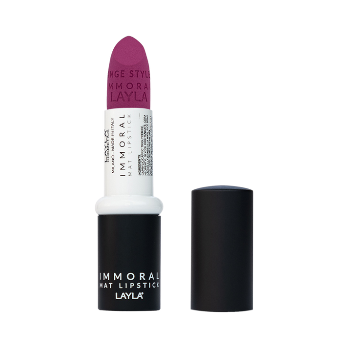 Layla Cosmetics Immoral Mat Lipstick No 22 Tgif - Ruj Intens Mat