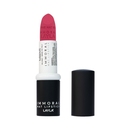 Layla Cosmetics Immoral Mat Lipstick No 23 Exposed - Ruj Intens Mat
