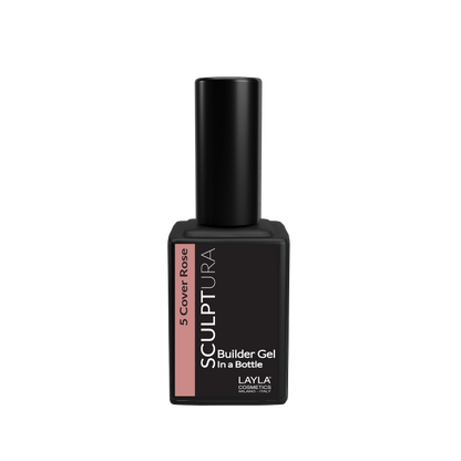 Layla Cosmetics Sculptura Builder Gel In A Bottle N.5 Cover Rose - Gel pentru Reconstructia Unghiilor