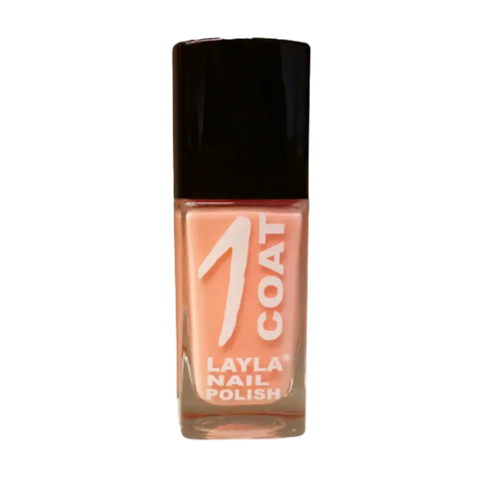 Layla Cosmetics One Coat Nail Polish N.1 Sahara - Lac de Unghii Clasic