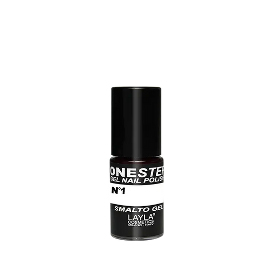 Layla Cosmetics One Step Gel Nail Polish N.1 White - Oja Semipermanenta