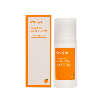 QyoQyo Tangerine All-In-One Cream Anti-Wrinkle and Whitening 100ml - Crema Antiimbatranire