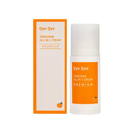 QyoQyo Tangerine All-In-One Cream Anti-Wrinkle and Whitening 100ml - Crema Antiimbatranire