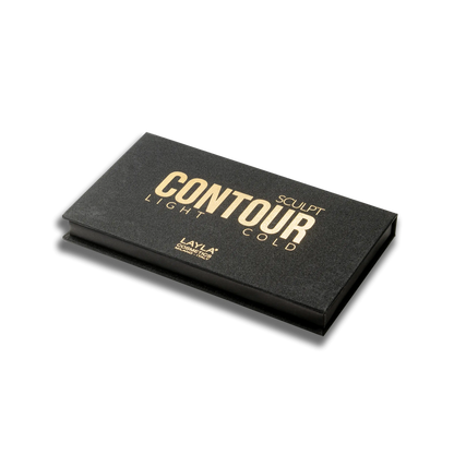 Layla Cosmetics Sculpt Contour Light Cold - Paleta pentru Contur in Nuante Reci