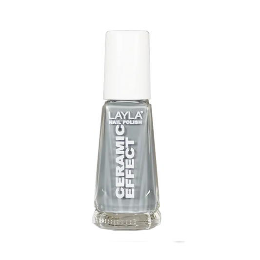 Layla Cosmetics Nail Polish Ceramic Effect Quiet N.121 Snooze - Lac de Unghii Clasic