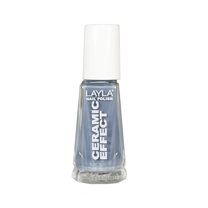Layla Cosmetics Nail Polish Ceramic Effect Quiet N.122 Nap - Lac de Unghii Clasic