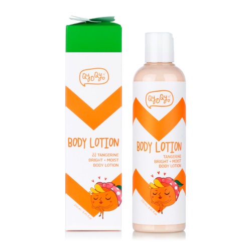 QyoQyo Tangerine Bright and Moist Body Lotion 250ml - Lotiune de Corp