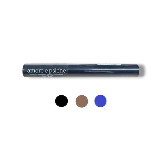 Layla Cosmetics Amore e Psiche Liquid Eyeliner Water Resistant - Tus pentru Ochi Rezistent la Apa Maro