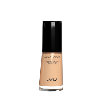 Layla Cosmetics Aquatouch Vitamin C Infused Foundation N. 4 – Fond de Ten Anti-Imbatranire
