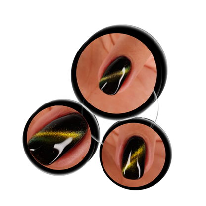 Layla Cosmetics Cat Eye Gel Polish N.2 Snobby - Oja Semipermanenta Efect Cat Eye