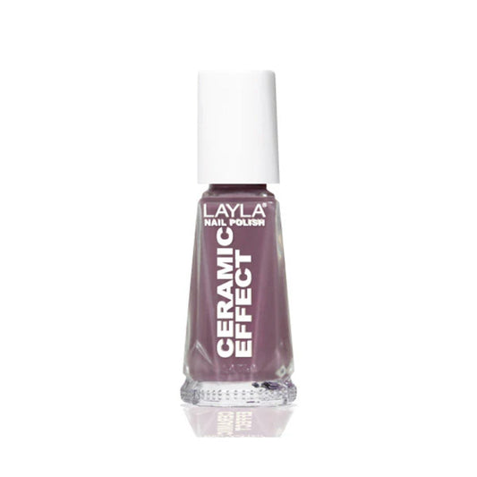 Layla Cosmetics Nail Polish Ceramic Effect N.11 Romantic Lavender - Lac de Unghii Clasic